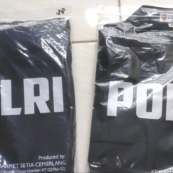 baju pdl hitam brimob tactical