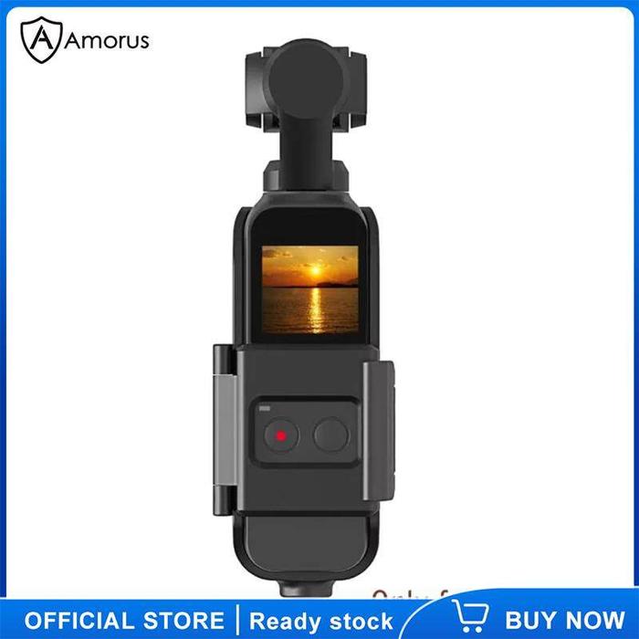 Amorus Braket Penutup Dudukan Kamera, untuk DJI Pocket Osmo Aksi
