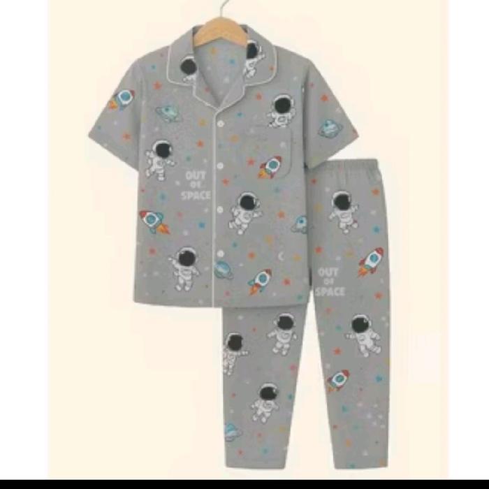 Piyama anak astronot baju tidur astronot import