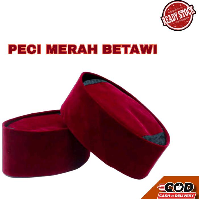 PECI MERAH MAROON PECI UAS BETAWI MURAH