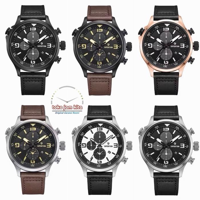 Jam Tangan Pria Expedition E 6318 M Original