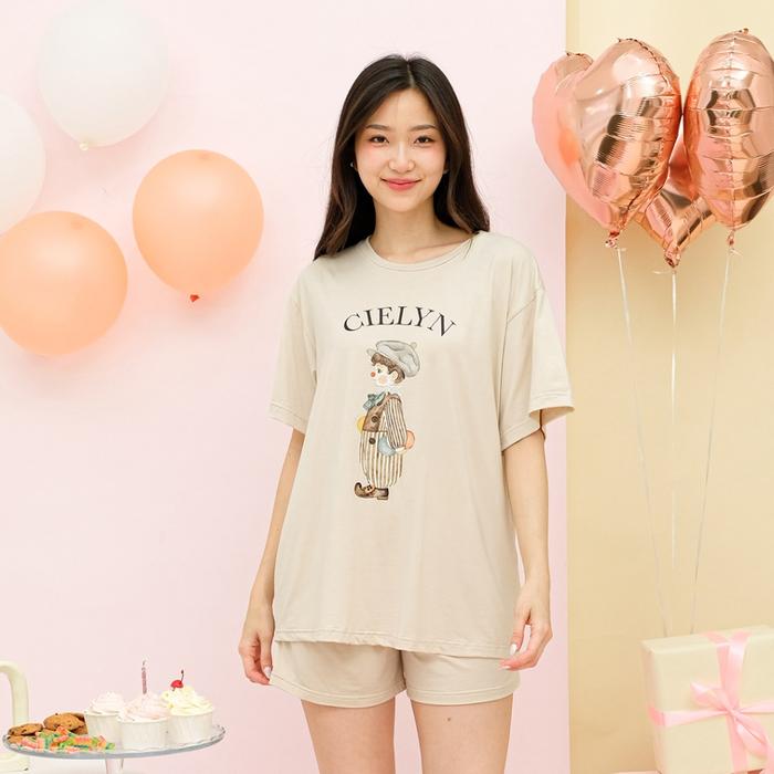 New Cielyn | TENCEL™ Micromodal | Wishful Decade Collection | Candice O-neck | Set Baju Tidur Wanita