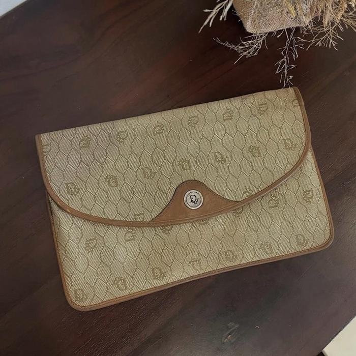 Dior Leather Clutch Vintage