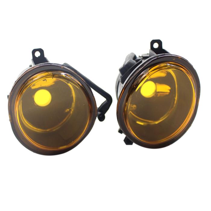 01-06 For-Bmw E46 For-Bmw E39 Yellow Lens Pair Bumper Fog Light Lamp