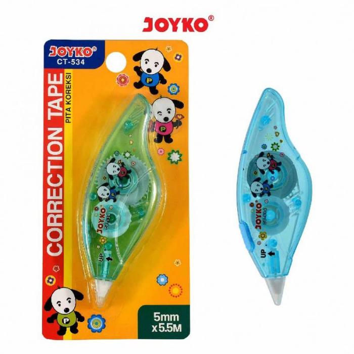 [ LUSIN ] TipeX Correction Pen Tape Kertas - Joyko CT-534 MURAH!