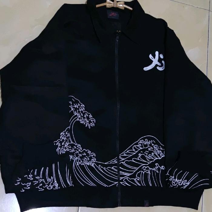 Wave Suede Jacket Black - YB Labs (Second)