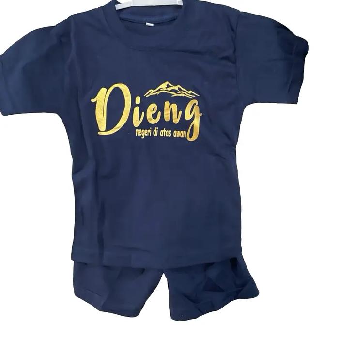 Kaos setelan dieng anak anak