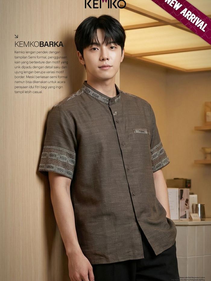 Kemko Barka | Kemeja Koko Barka | Koko Etnik  | Koko Dewasa| Baju Koko Dewasa Terbaru | Baju koko  r