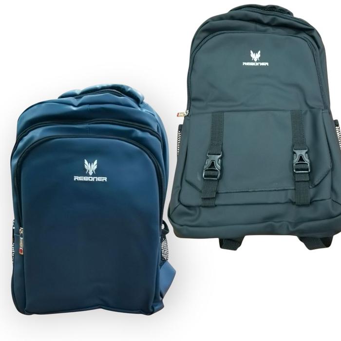 Tas Ransel Dewasa Reboner anti air / tas unisex laki perempuan sekolah SMA casual kerja REBONER