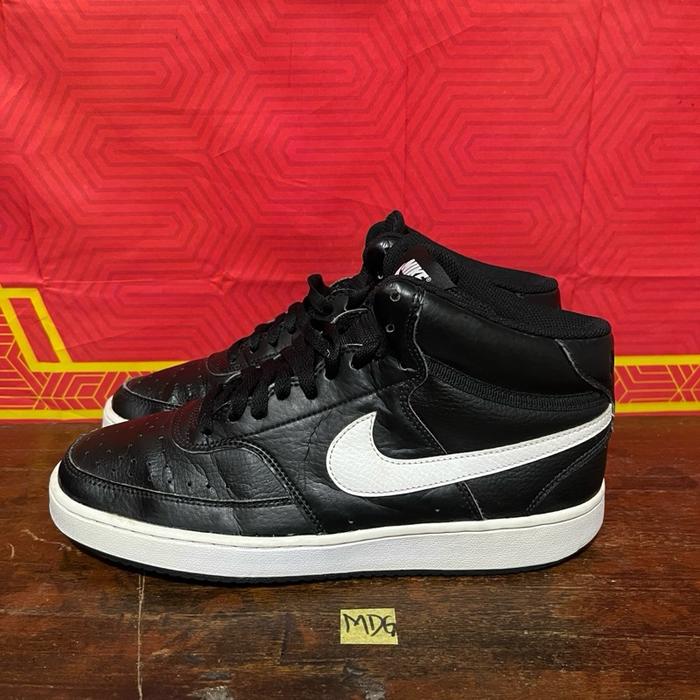 Sepatu second ori nike court vision mid next nature size 42.5