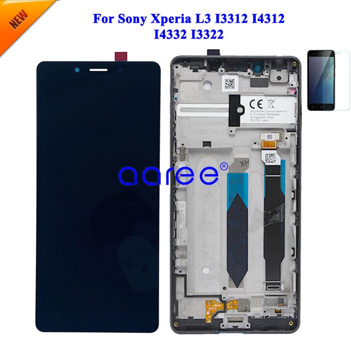 LCD Display Original For Sony Xperia L3 LCD Display For Sony L3 I3312