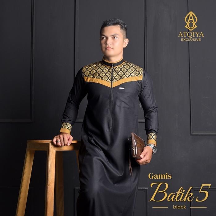 Terbaru Jubah Pria (Thobe Atqiya Exclusive) Batik 1 Dan 5 Terbaru
