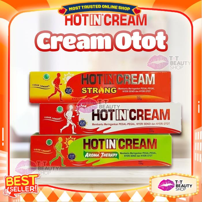 HOT IN CREAM Tube - Strong - Aromatherapy 60gr - 120gr | TnT Beauty Shop