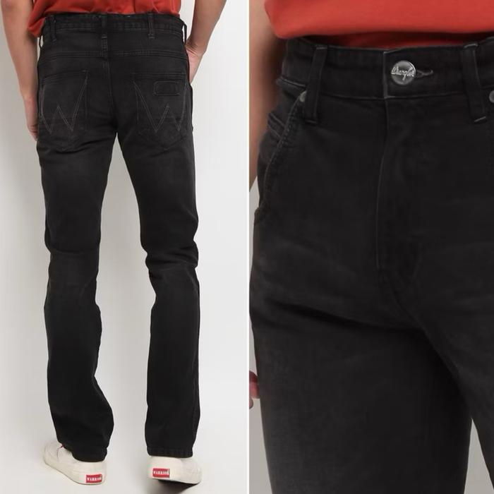 (SLIM) Wrangler Spencer Slim03P21 Black Wash
