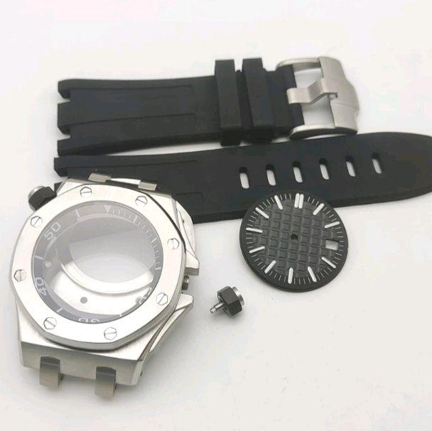 case nh35 seiko oak case AP oak nh35 seamaster case th36 casing nh35 mod seiko skx srpd