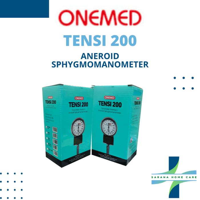 ONEMED Tensi 200/ Tensimeter/aneroid/sphygmomanometer/tensi manual/cek tekanan darah