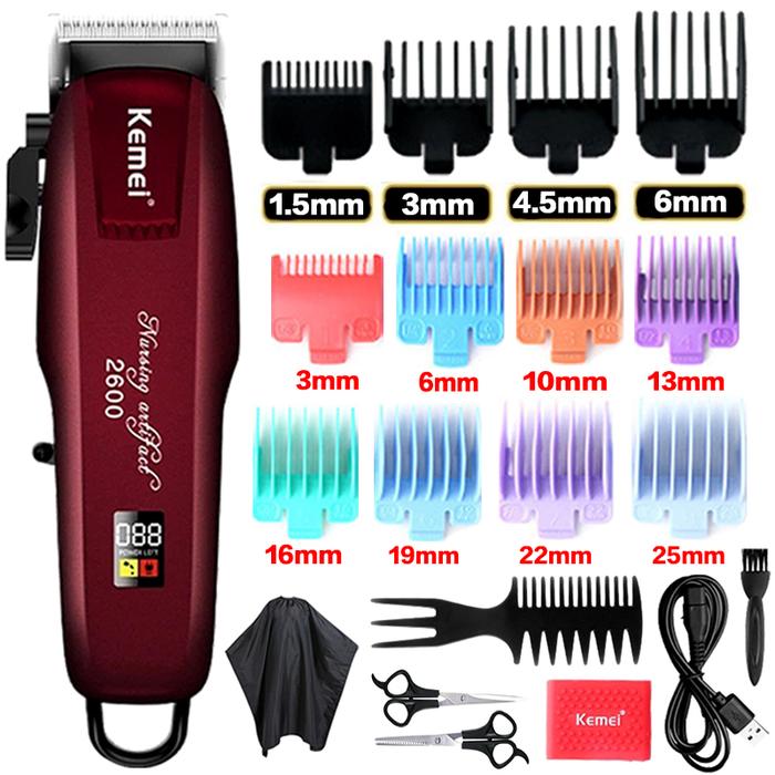 Kemei Electric Hair clipper Professional Hair Clipper Men's Barber