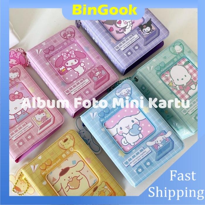 Kolbuk Album Photocard Tempat Foto Mini Sanrio Kpop Collection Book Collect Polaroid