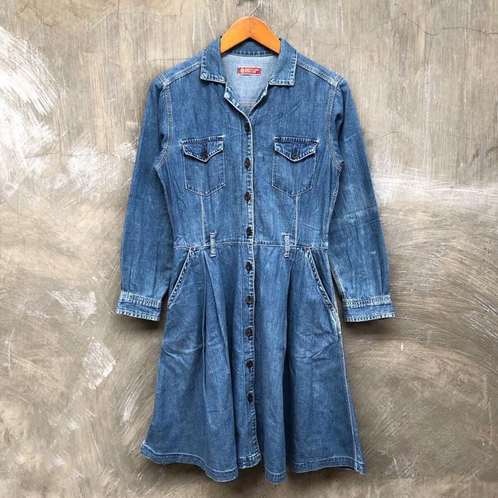 45 RPM Studio Denim Women Midi Dress