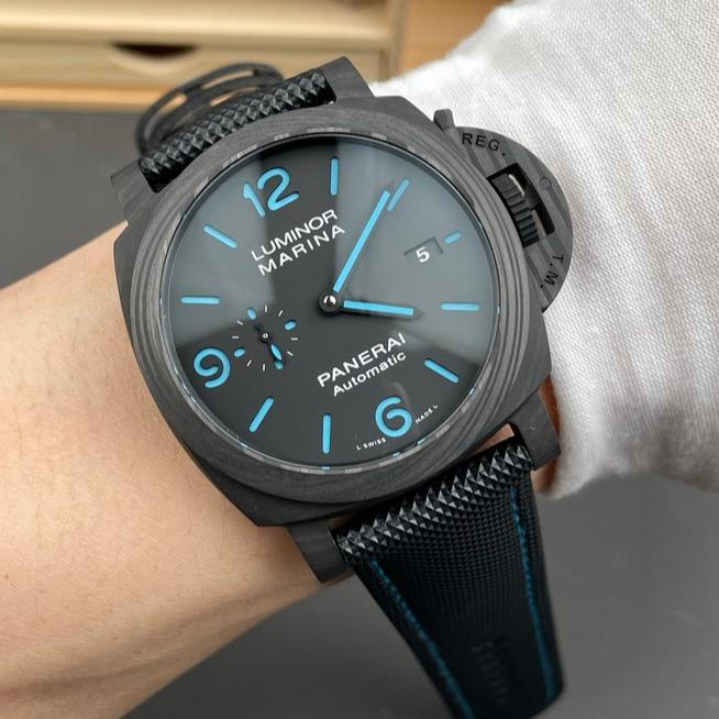 PNR SWISS JAM TANGAN LUMINOR MARINA PAM1661 CARBOTACH SWISS BY VSF