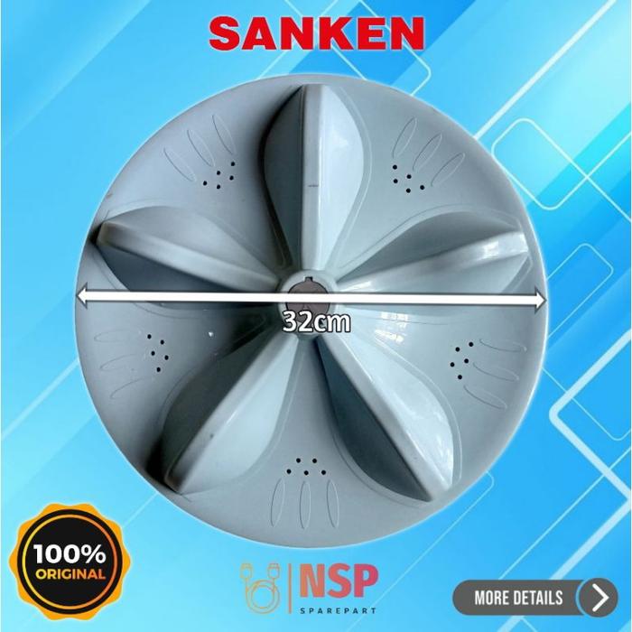Pulsator Mesin Cuci Sanken 2 Tabung Sanken Diameter 32cm Original As Kotak