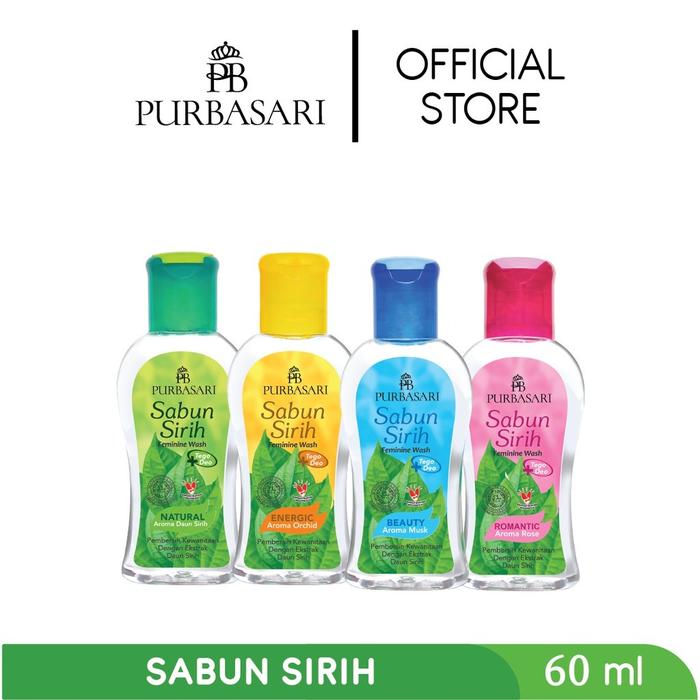 Pembersih Sabun irih Purbasari Ukuran 60 ml / Sabun Kewanitaan / Feminim Higiene