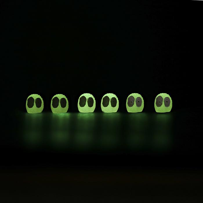 5-50Pcs Mini Luminous Briquettes Elfs Dust Sprite Micro Ornaments