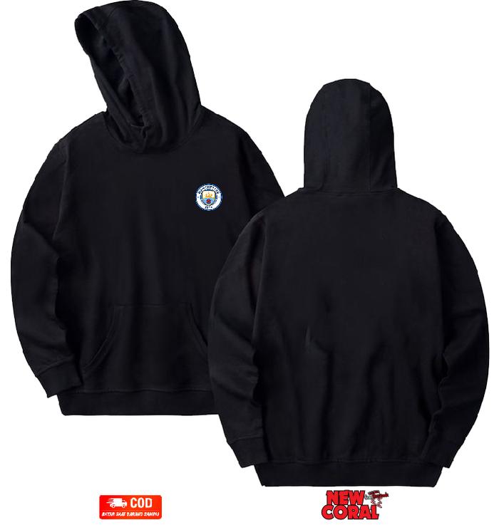 Hoodie Jacket SepakBola Manchester City Bahan Fleece Kualitas Distro