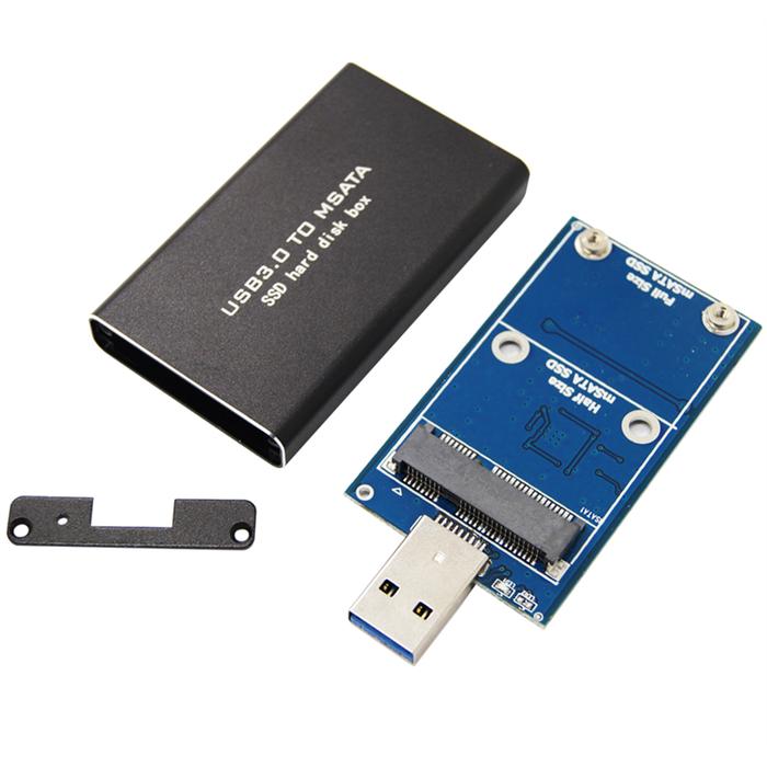 Mini SSD MSATA To USB 3.0 Hard Drive Case 6Gbps SSD Converter Adapter