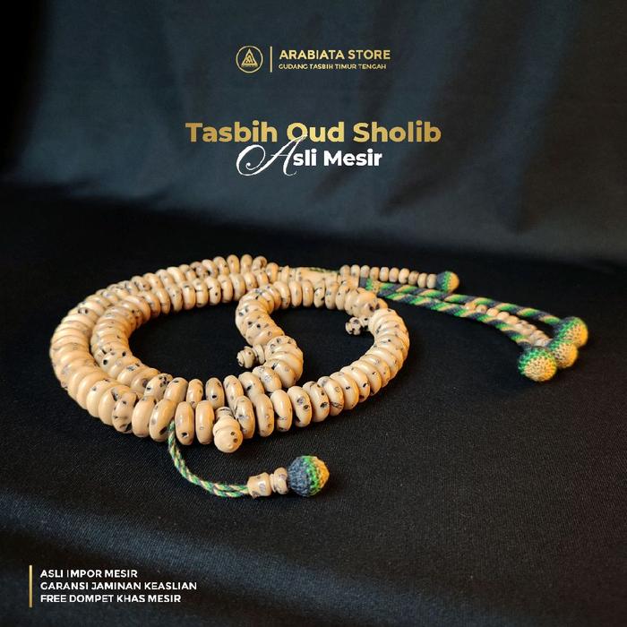 Tasbih Oud Sholib Oud Salib Import Mesir