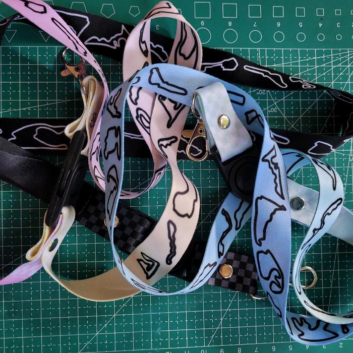 Formula 1 Circuit Lanyard
