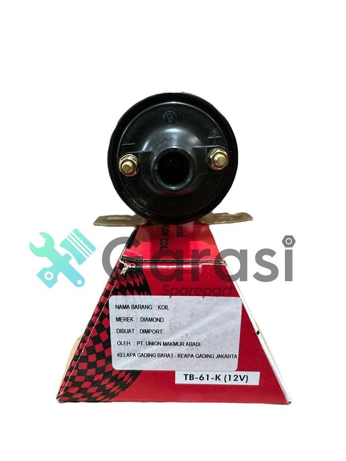 Ignition Coil Koil Coil BOTOL Luar Kijang 5K 7K Starlet L300 UNIVERSAL 12V DIAMOND JAPAN