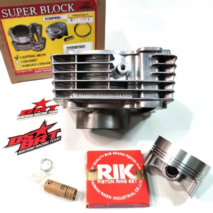GRAB Blok Cast Iron Double Cooler BRT 62 63 mm NMAX AEROX LEXI All New NMAX AEROX 175 180cc