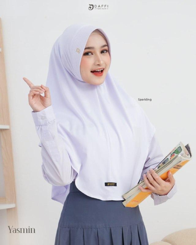 Daffi Hijab - Yamin M dan L Jilbab Instan Jersey Premium Ped Antem