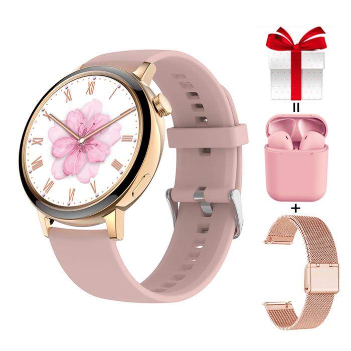 Smart Watch Women Hebrew 1.32inch IPS High Clearly Screen Waterproof