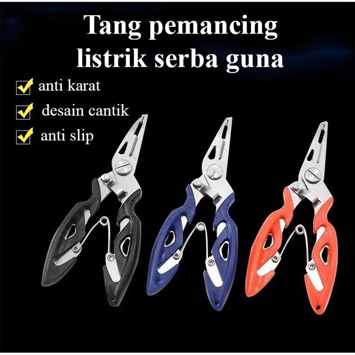 Tang Kail Tang Tang Split Ring Pancing Ikan Bahan Stainless Steel Fishing Hook Remover