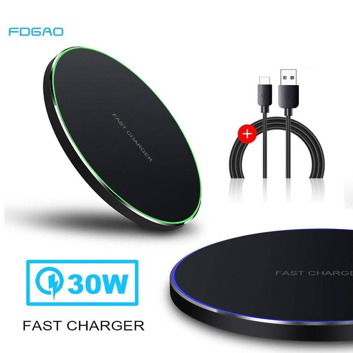 30W Wireless Charger For iPhone 14 13 12 11 Pro Max X 8 Airpods Pro