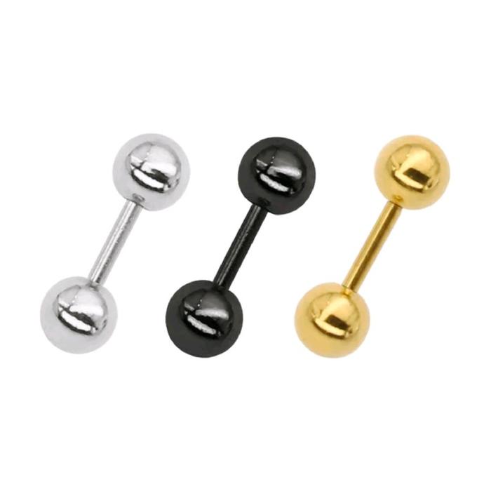 BARBEL TELINGA STAINLESS / ANTING TELINGA / TINDIK TELINGA / BARBEL TELINGA