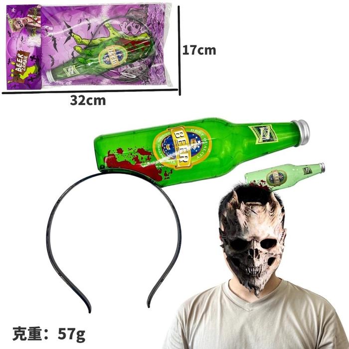 Bando  Pesta Kostum Prank Halloween Party Bando Golok Berdarah Seram Prank April Fool Dekorasi Hallo