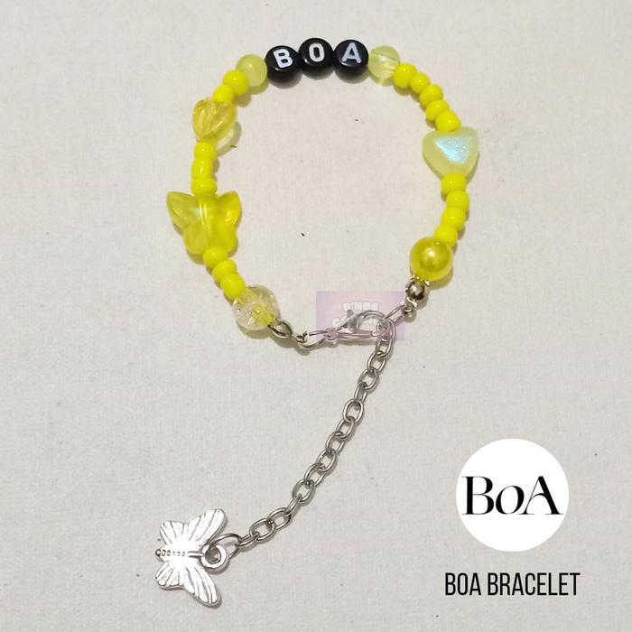 BOA BRACELET - Gelang Friendship Nama BOA JUMPING BOA SMTOWN