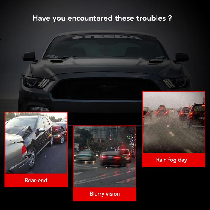 Car Laser Fog Lamp Anti-Fog Light For Mitsubishi / Mazda / Subaru /