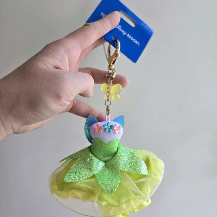 Mainan Anak Gantungan Tas Kunci Bag Charm Keychain Original Disney Princess Tinkerbell Peter Pan For