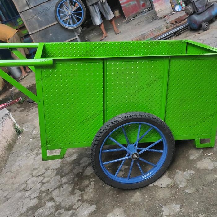 GEROBAK BESI PLAT BORDES 1.4 ML