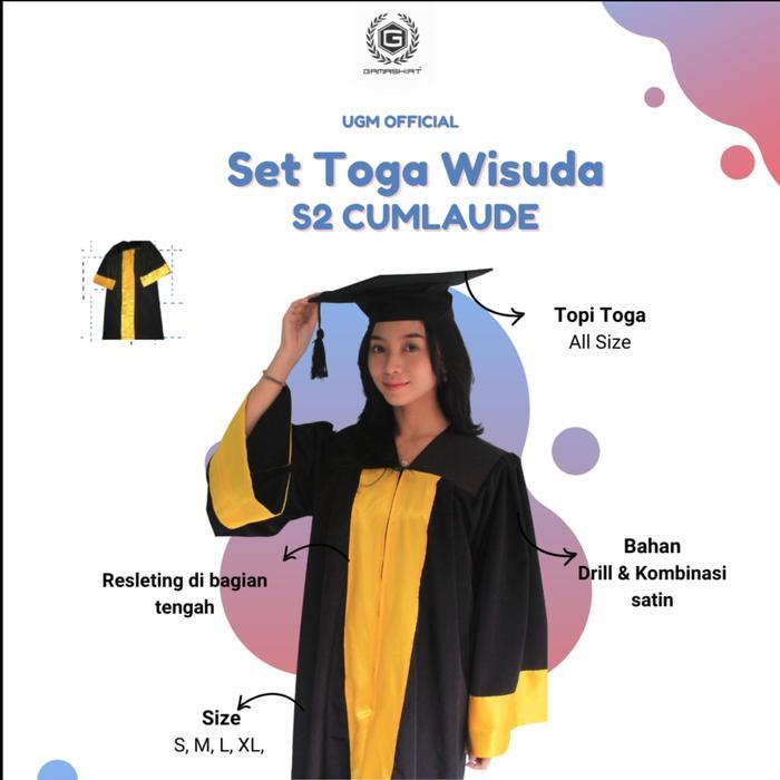Terbaru Baju Toga Wisuda S2 Cumlaude Official By Kopma Ugm