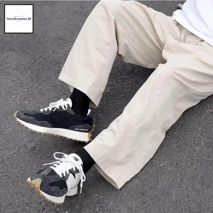 New Balance 327 Black Phantom MS327KB1 Original Resmi (100% Authentic)