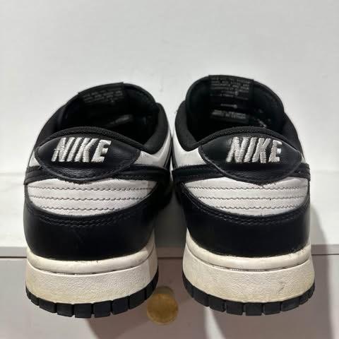 Nike Dunk Low Panda Hitam/Putih 100% Asli Ukuran 42 Sepatu Sneaker Pria