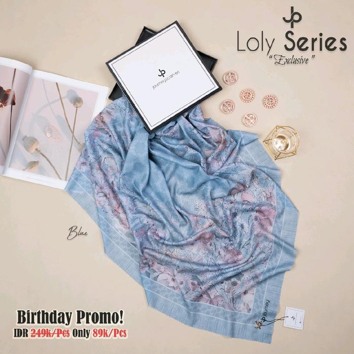 Loly blue scarf by Journey ORI