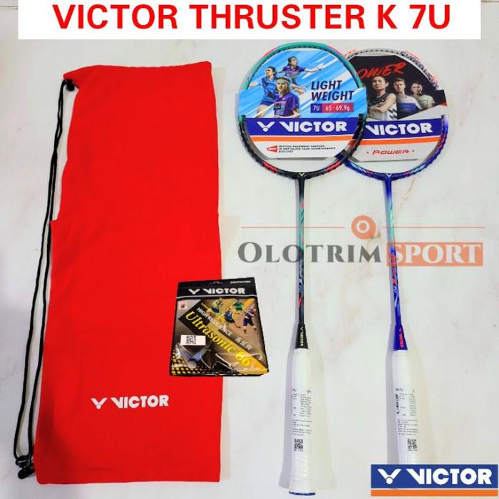Raket Badminton VICTOR THRUSTER K7U SUPER LIGHT 67GRAM K 7U Original