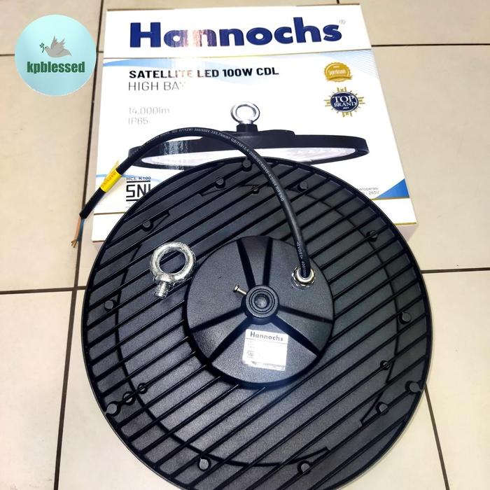Lampu High Bay 100 watt Satellite LED 100 w CDL 220-240 V Hannoch Lampu High Bay 100 watt Satellite 