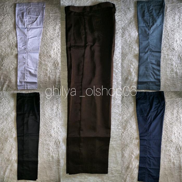 celana SMP/SMA bahan twis (licin serta mengkilap), celana SMP, celana SMA, celana smp licin, celana 